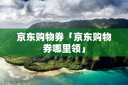 京东购物券「京东购物券哪里领」 京东购物券「京东购物券哪里领」