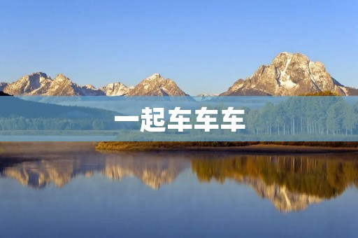 一起车车车:探寻共享出行的时代变革 一起车车车:探寻共享出行的时代变革