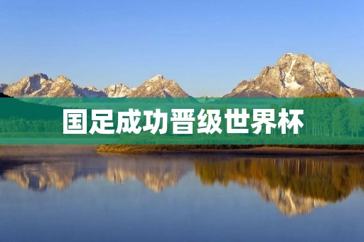 国足成功晋级世界杯:中国足球迈向新时代 国足成功晋级世界杯:中国足球迈向新时代