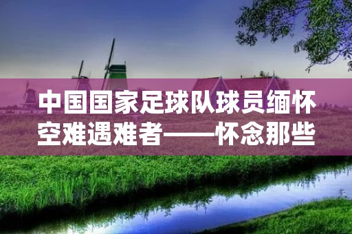 中国国家足球队球员缅怀空难遇难者——怀念那些不幸离世的勇士 中国国家足球队球员缅怀空难遇难者——怀念那些不幸离世的勇士