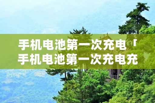 手机电池第一次充电「手机电池第一次充电充多长时间」 手机电池第一次充电「手机电池第一次充电充多长时间」