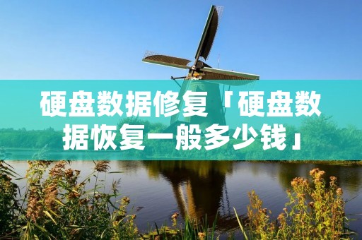 硬盘数据修复「硬盘数据恢复一般多少钱」