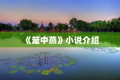 《笼中燕》小说介绍