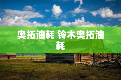 奥拓油耗 铃木奥拓油耗 奥拓油耗 铃木奥拓油耗