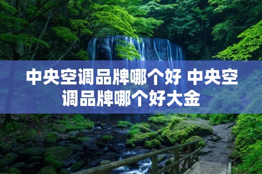 中央空调品牌哪个好 中央空调品牌哪个好大金 中央空调品牌哪个好 中央空调品牌哪个好大金