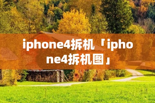 iphone4拆机「iphone4拆机图」 iphone4拆机「iphone4拆机图」