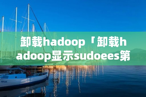 卸载hadoop「卸载hadoop显示sudoees第21行」