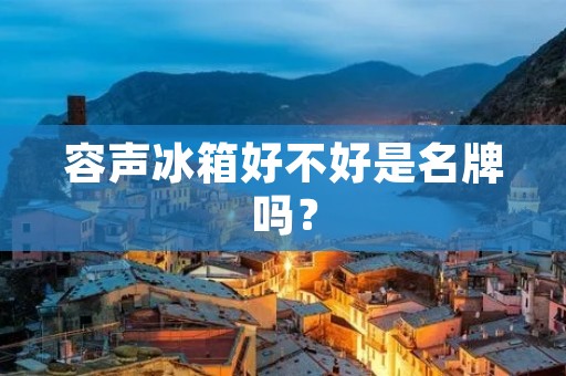 容声冰箱好不好是名牌吗? 容声冰箱好不好是名牌吗?
