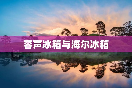 容声冰箱与海尔冰箱:哪个更适合你? 容声冰箱与海尔冰箱:哪个更适合你?