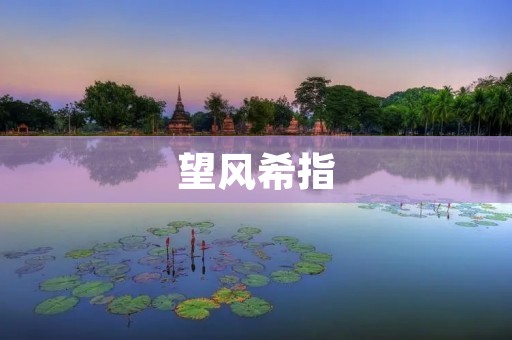 望风希指:揭秘中国古代的情报传递方式