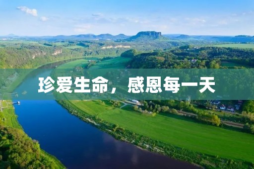 珍爱生命,感恩每一天 珍爱生命,感恩每一天