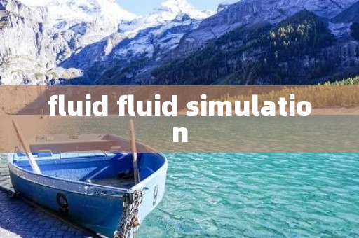 fluid fluid simulation