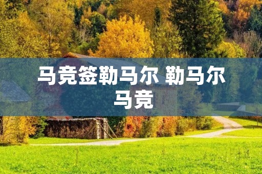 马竞签勒马尔 勒马尔 马竞