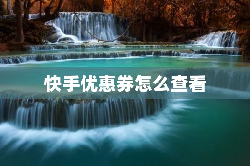 快手优惠券怎么查看：详细指南