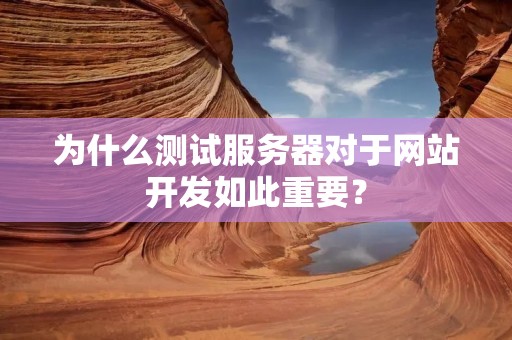 为什么测试服务器对于网站开发如此重要？