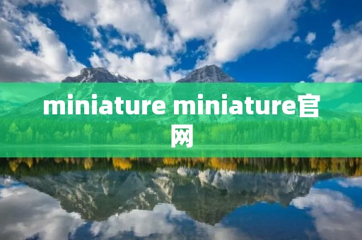 miniature miniature官网