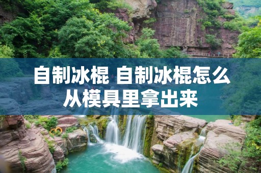 自制冰棍 自制冰棍怎么从模具里拿出来