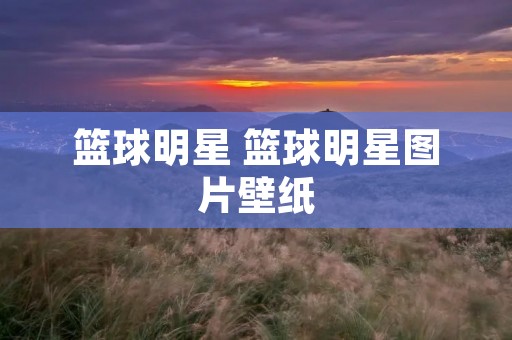 篮球明星 篮球明星图片壁纸