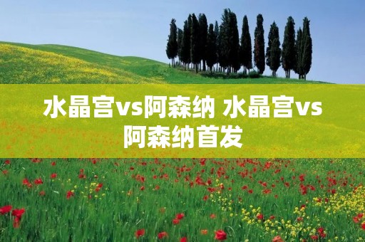 水晶宫vs阿森纳 水晶宫vs阿森纳首发
