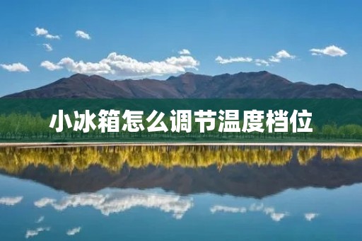 小冰箱怎么调节温度档位 小冰箱怎么调节温度档位