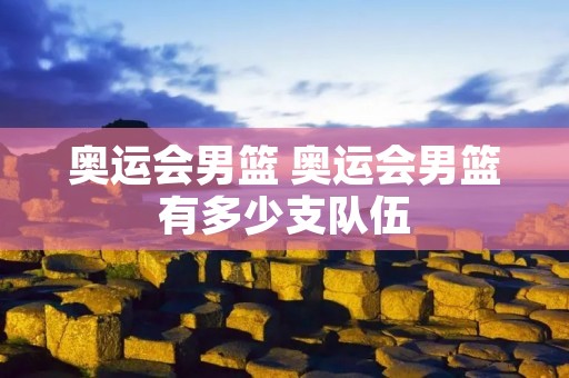 奥运会男篮 奥运会男篮有多少支队伍