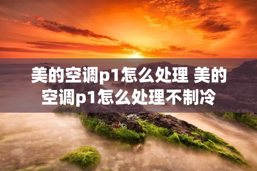 美的空调p1怎么处理 美的空调p1怎么处理不制冷