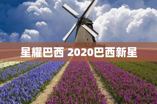 星耀巴西 2020巴西新星 星耀巴西 2020巴西新星
