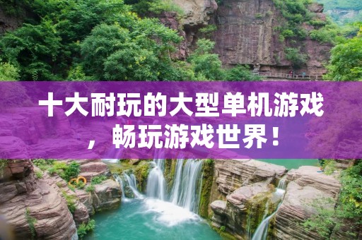 十大耐玩的大型单机游戏,畅玩游戏世界! 十大耐玩的大型单机游戏,畅玩游戏世界!