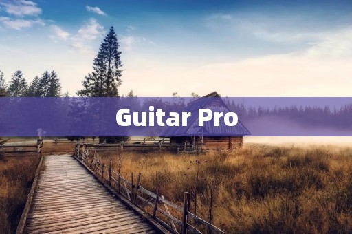 Guitar Pro:让吉他爱好者更好地学习和演奏 Guitar Pro:让吉他爱好者更好地学习和演奏