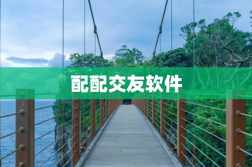 配配交友软件：缘分就在你身边，打开新的交友篇章