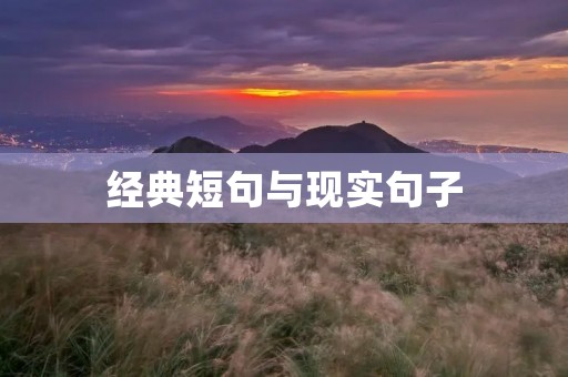 经典短句与现实句子:如何在生活中运用