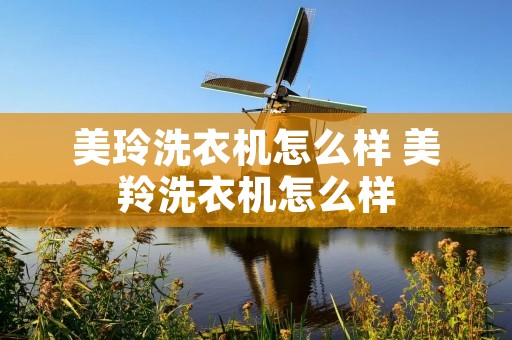 美玲洗衣机怎么样 美羚洗衣机怎么样