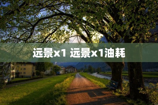 远景x1 远景x1油耗 远景x1 远景x1油耗