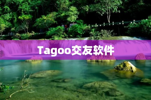 Tagoo交友软件:连接你的心灵,寻找真爱 Tagoo交友软件:连接你的心灵,寻找真爱