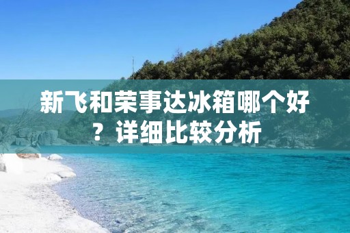 新飞和荣事达冰箱哪个好？详细比较分析