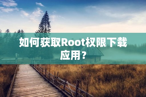 如何获取Root权限下载应用? 如何获取Root权限下载应用?