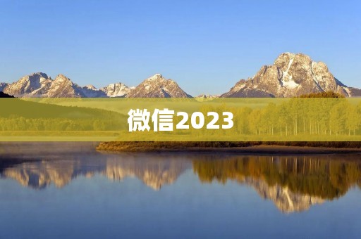 微信2023:引领智能社交时代 微信2023:引领智能社交时代