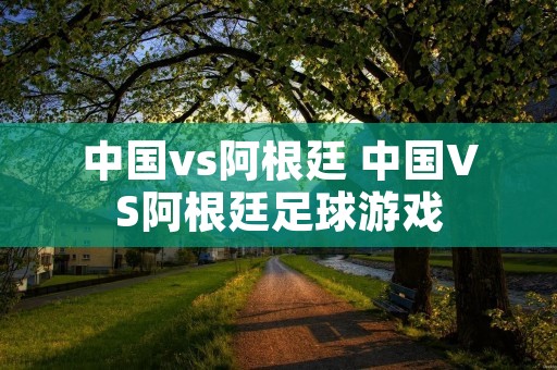中国vs阿根廷 中国VS阿根廷足球游戏
