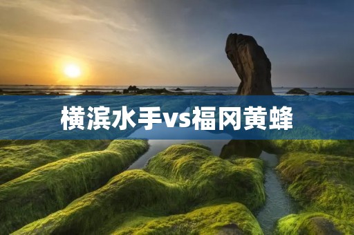 横滨水手vs福冈黄蜂:争夺J联赛冠军的巅峰对决 横滨水手vs福冈黄蜂:争夺J联赛冠军的巅峰对决