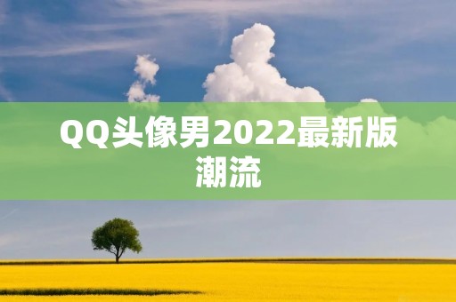 QQ头像男2022最新版潮流:引领时尚风潮,展现个性魅力 QQ头像男2022最新版潮流:引领时尚风潮,展现个性魅力