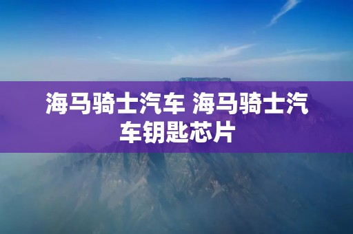 海马骑士汽车 海马骑士汽车钥匙芯片 海马骑士汽车 海马骑士汽车钥匙芯片
