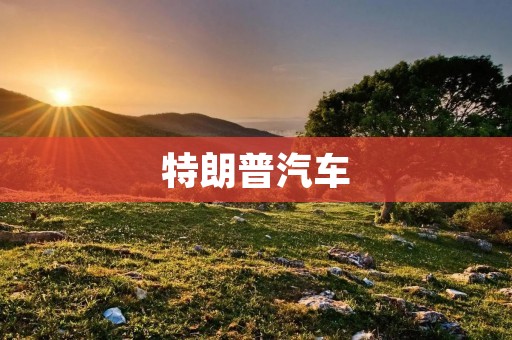 特朗普汽车:中国汽车品牌的崛起与挑战 特朗普汽车:中国汽车品牌的崛起与挑战