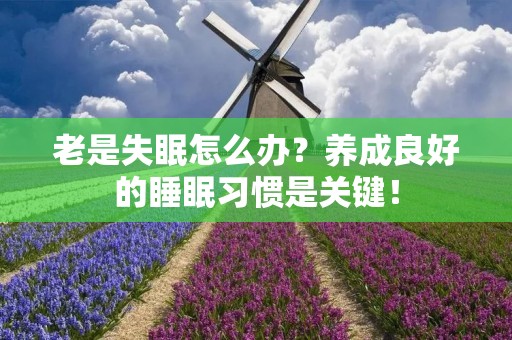 老是失眠怎么办？养成良好的睡眠习惯是关键！