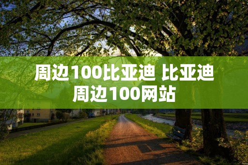 周边100比亚迪 比亚迪周边100网站 周边100比亚迪 比亚迪周边100网站