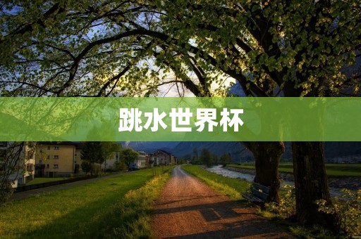 跳水世界杯:水中的极致飞翔 跳水世界杯:水中的极致飞翔