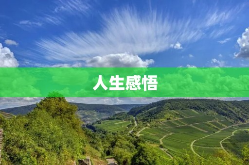 人生感悟：现实告诉我们的那些残酷真相