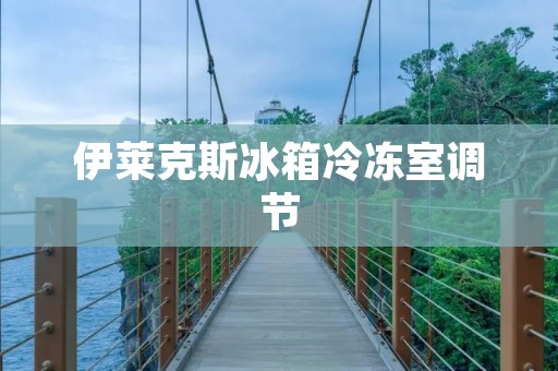 伊莱克斯冰箱冷冻室调节:如何优化冰箱冷冻效果 伊莱克斯冰箱冷冻室调节:如何优化冰箱冷冻效果
