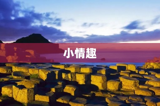 小情趣：为生活增添新鲜感