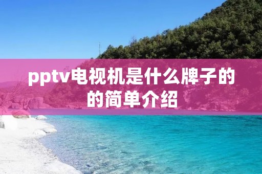 pptv电视机是什么牌子的的简单介绍