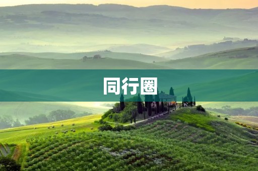 同行圈:共享经济下的行业圈子 同行圈:共享经济下的行业圈子